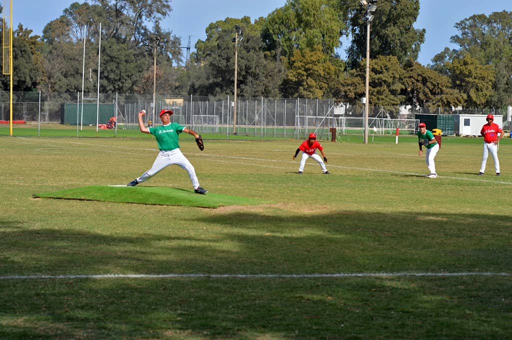Game Action between Mellieha and Lombardia